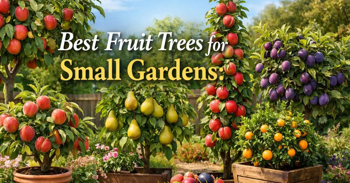 Best Fruit Trees for Small Gardens Grow Delicious Fruits in Limited Space