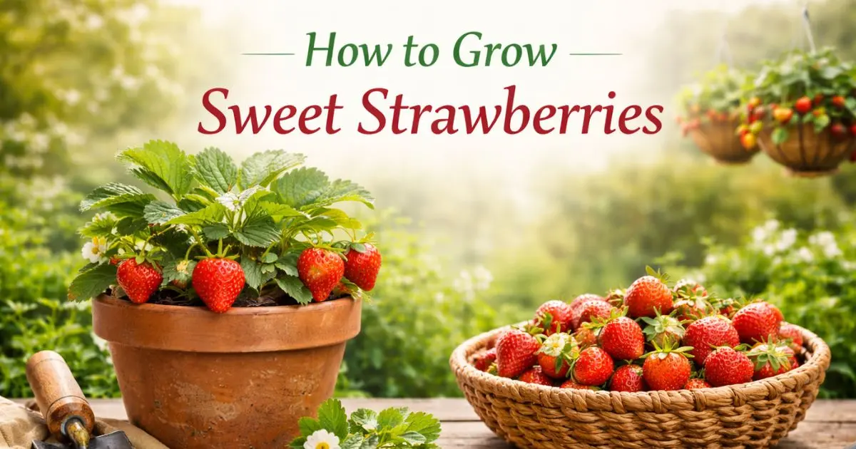 Grow Your Own Juicy Strawberries Expert Tips for a Flavorful Harves
