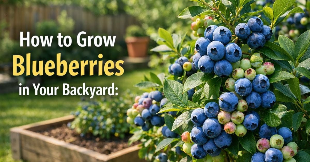 How to Grow Blueberries in Your Backyard A Simple Guide to Abundant Harvests