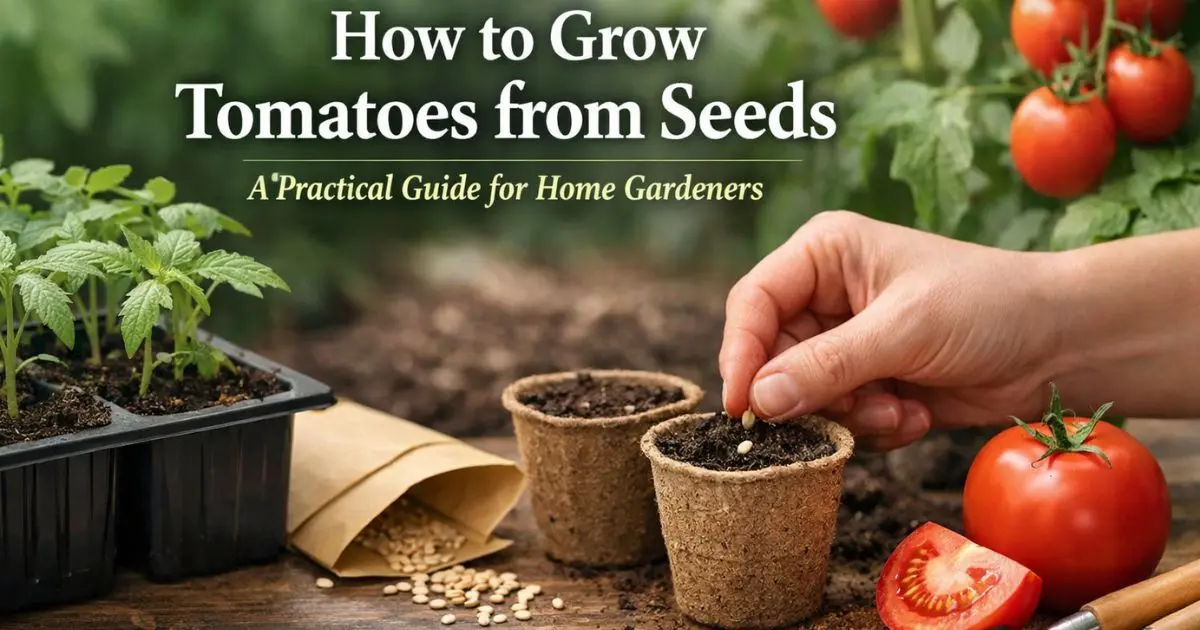 How to Grow Tomatoes from Seeds A Practical Guide for Home Gardeners