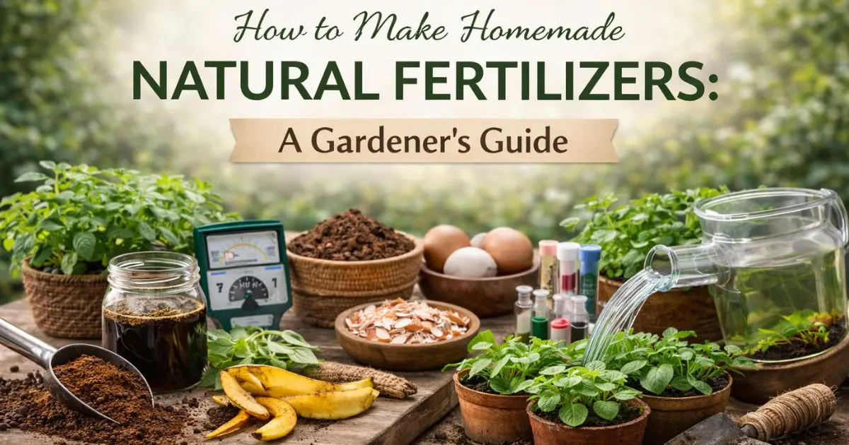 How to Make Homemade Natural Fertilizers