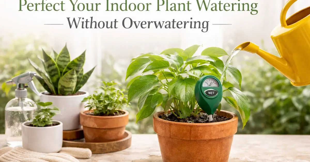 Perfect Your Indoor Plant Watering Without Overwatering