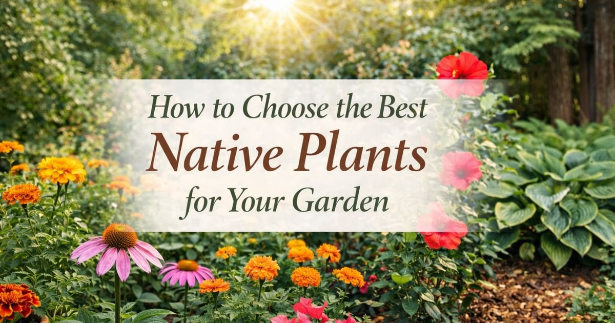The Ultimate Guide to Choosing the Best Native Plants for Your Garden