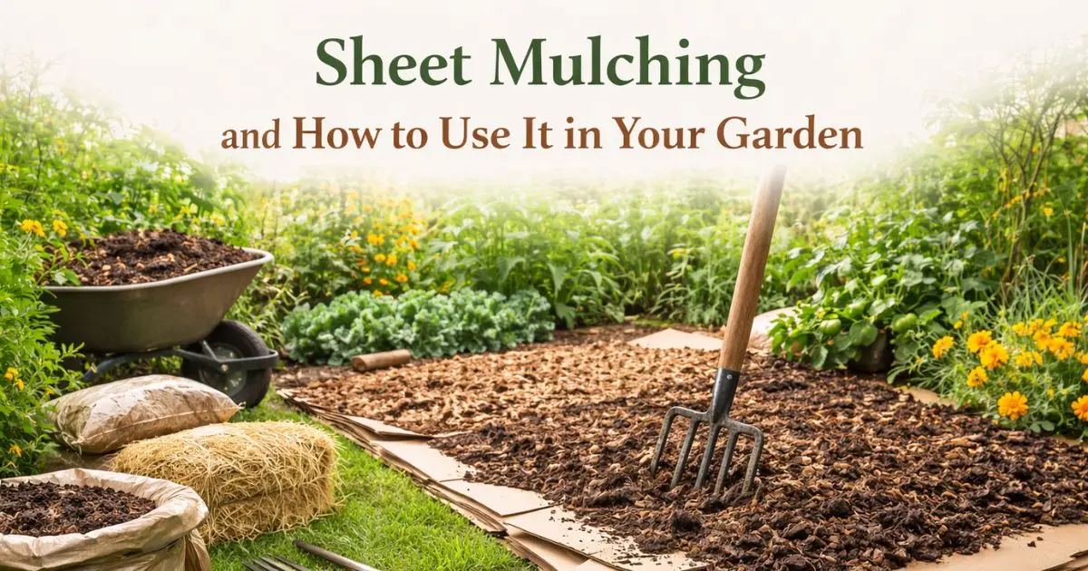 What is Sheet Mulching and How to Use It A Simple Guide for Gardeners
