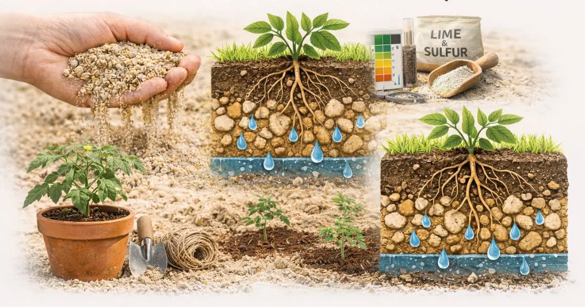 What to Do When Your Garden Soil Is Too Sandy